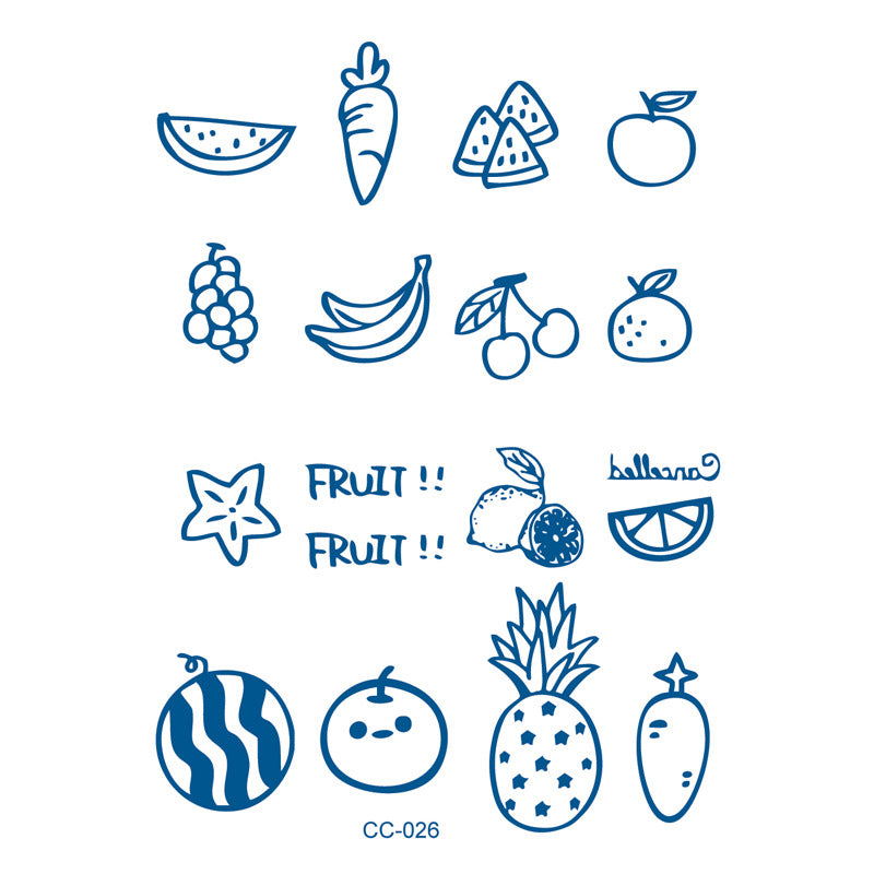 CC-026 - Semi Permanent Herbal Tattoos Sticker