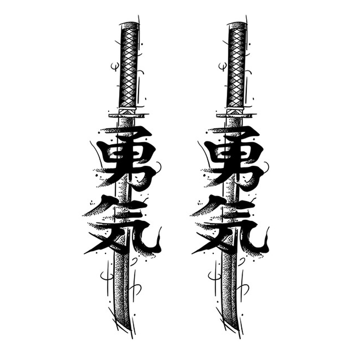 HC-147 - Semi Permanent Herbal Tattoos Sticker