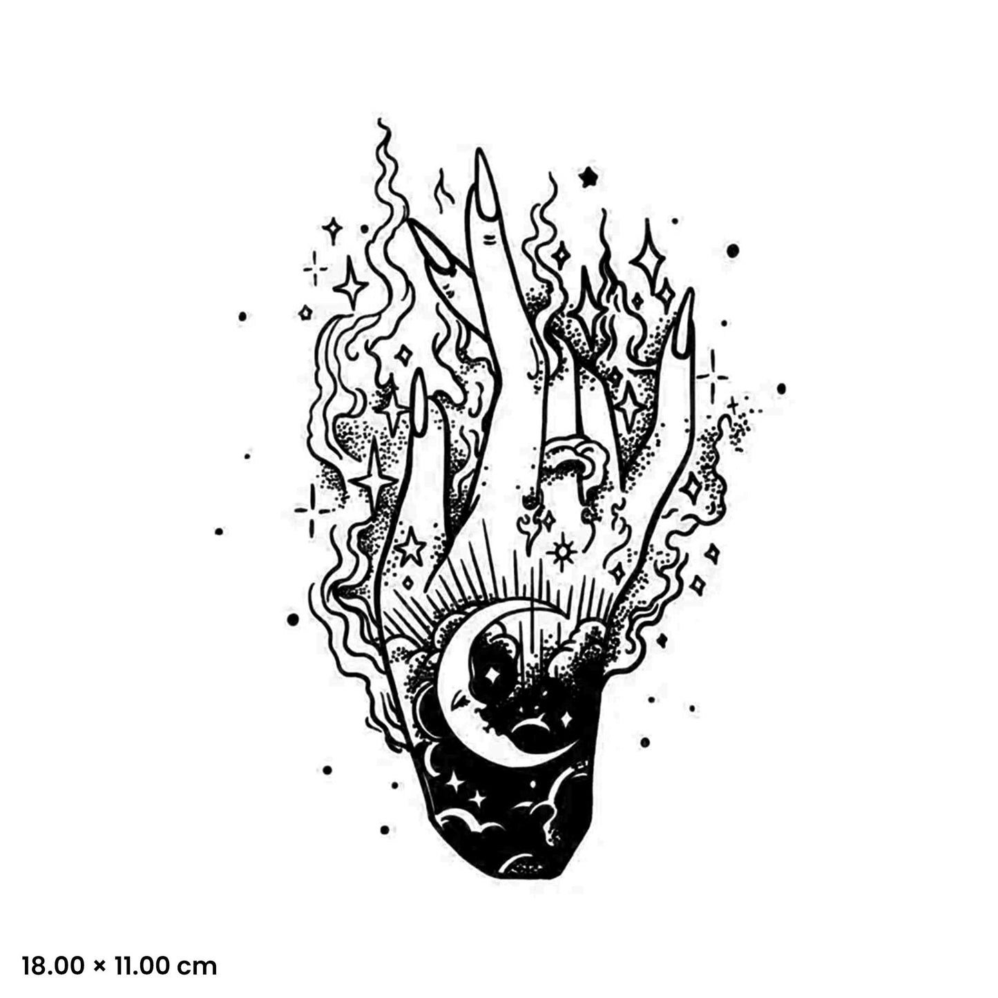 KT-066 - Semi Permanent Herbal Tattoos Sticker