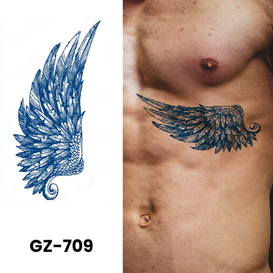 GZ-709 - Semi Permanent Herbal Tattoos Sticker