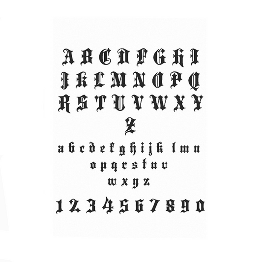 HA-887 - Semi Permanent Herbal Tattoos Sticker