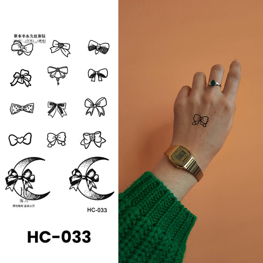 HC-033 - Semi Permanent Herbal Tattoos Sticker