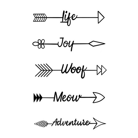 HC-138 - Semi Permanent Herbal Tattoos Sticker