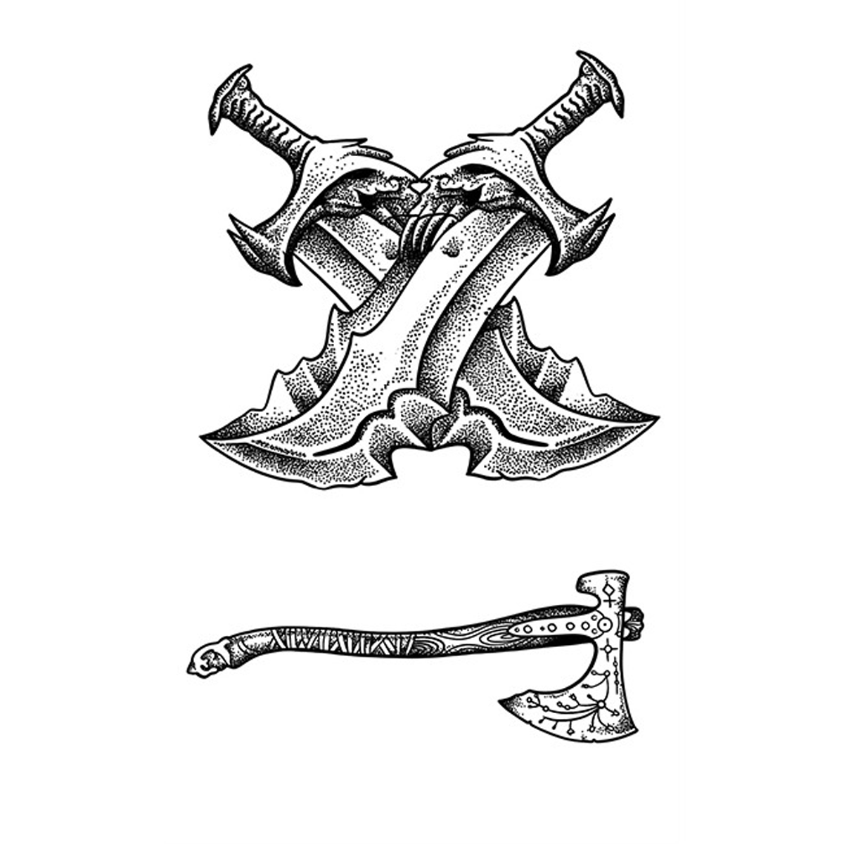 HC-215 - Semi Permanent Herbal Tattoos Sticker