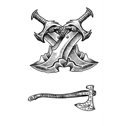 HC-215 - Semi Permanent Herbal Tattoos Sticker