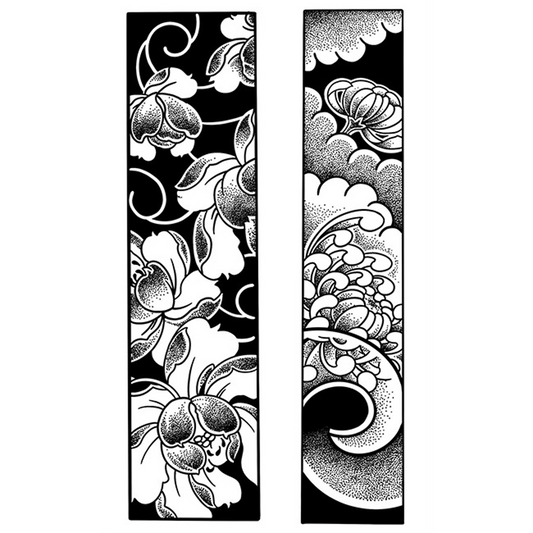 HC-293 - Semi Permanent Herbal Tattoos Sticker