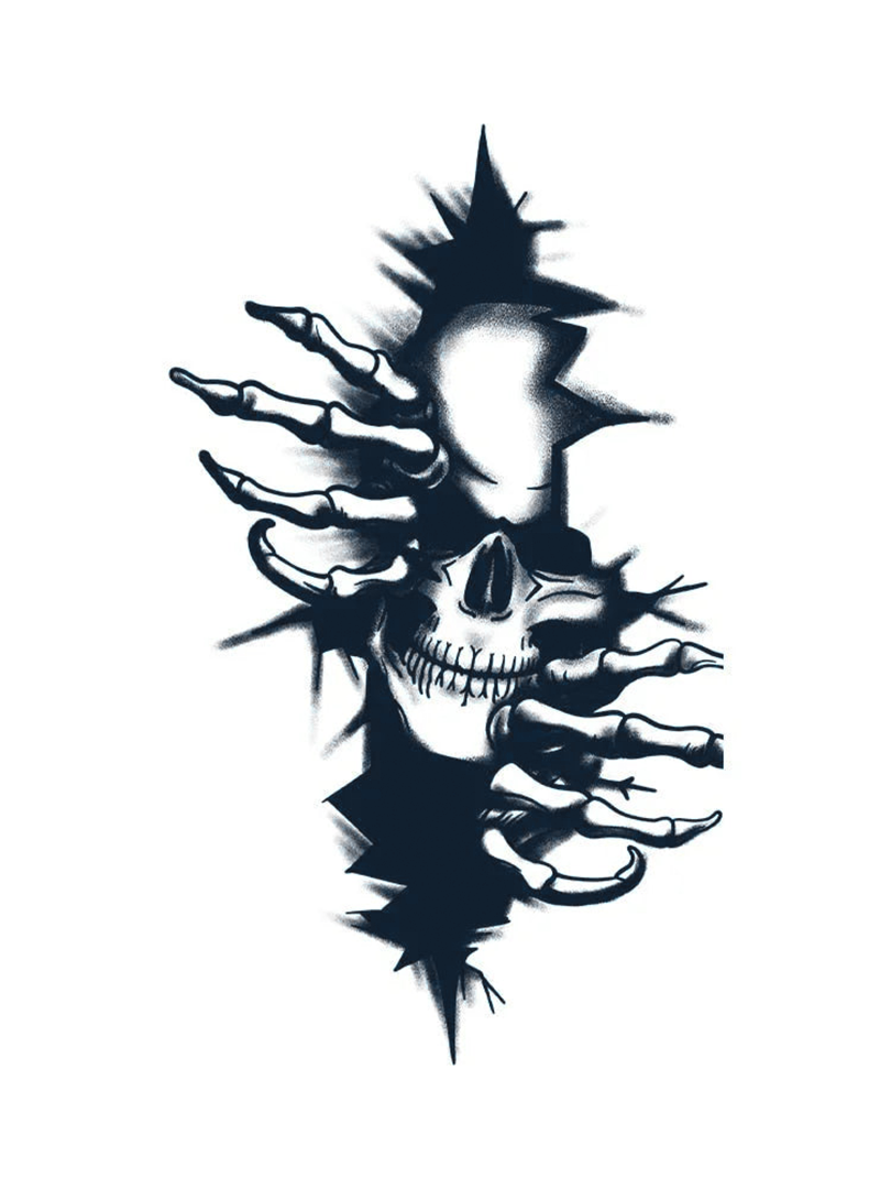 KT-029 - Semi Permanent Herbal Tattoos Sticker