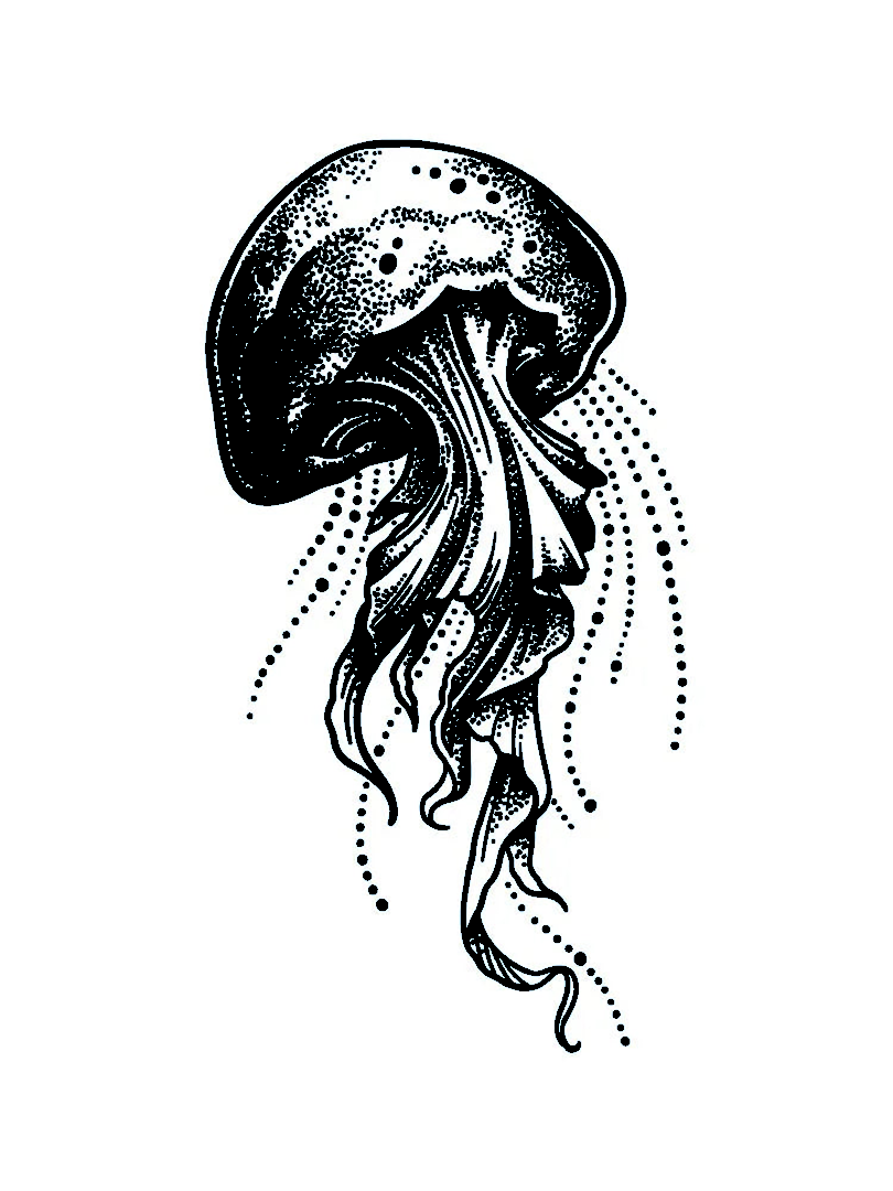 KT-038 - Semi Permanent Herbal Tattoos Sticker