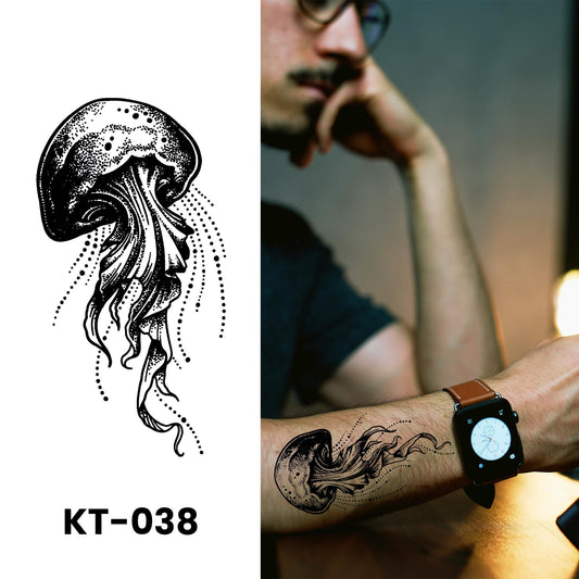 KT-038 - Semi Permanent Herbal Tattoos Sticker