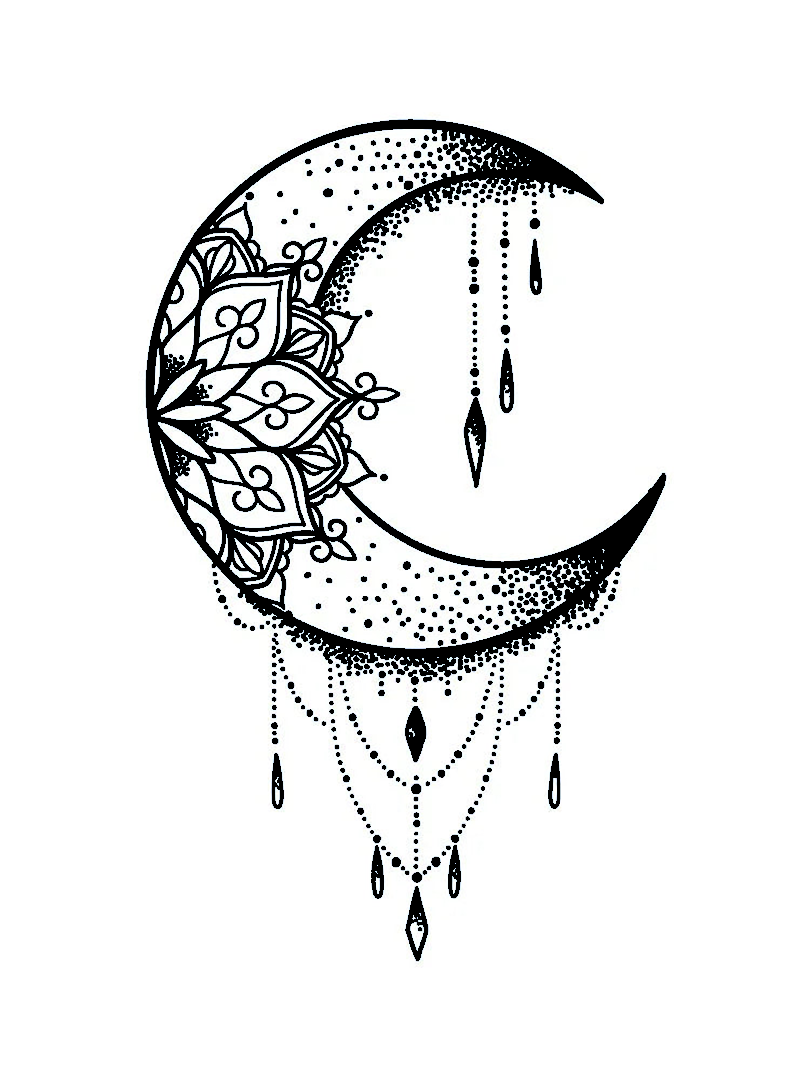 KT-063 - Semi Permanent Herbal Tattoos Sticker