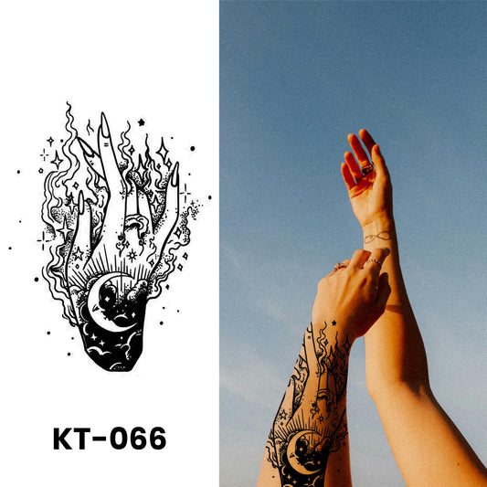 KT-066 - Semi Permanent Herbal Tattoos Sticker